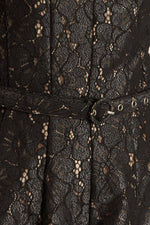 THE TRUTH IS WOVEN LACE MIDI DRESS - By Baano