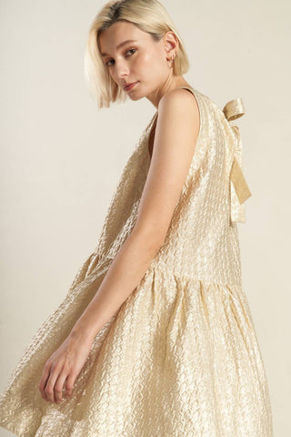 HORIZON HIDEAWAY WOVEN MINI DRESS - By Baano