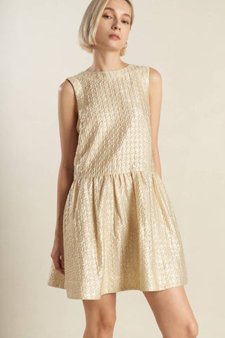 HORIZON HIDEAWAY WOVEN MINI DRESS - By Baano