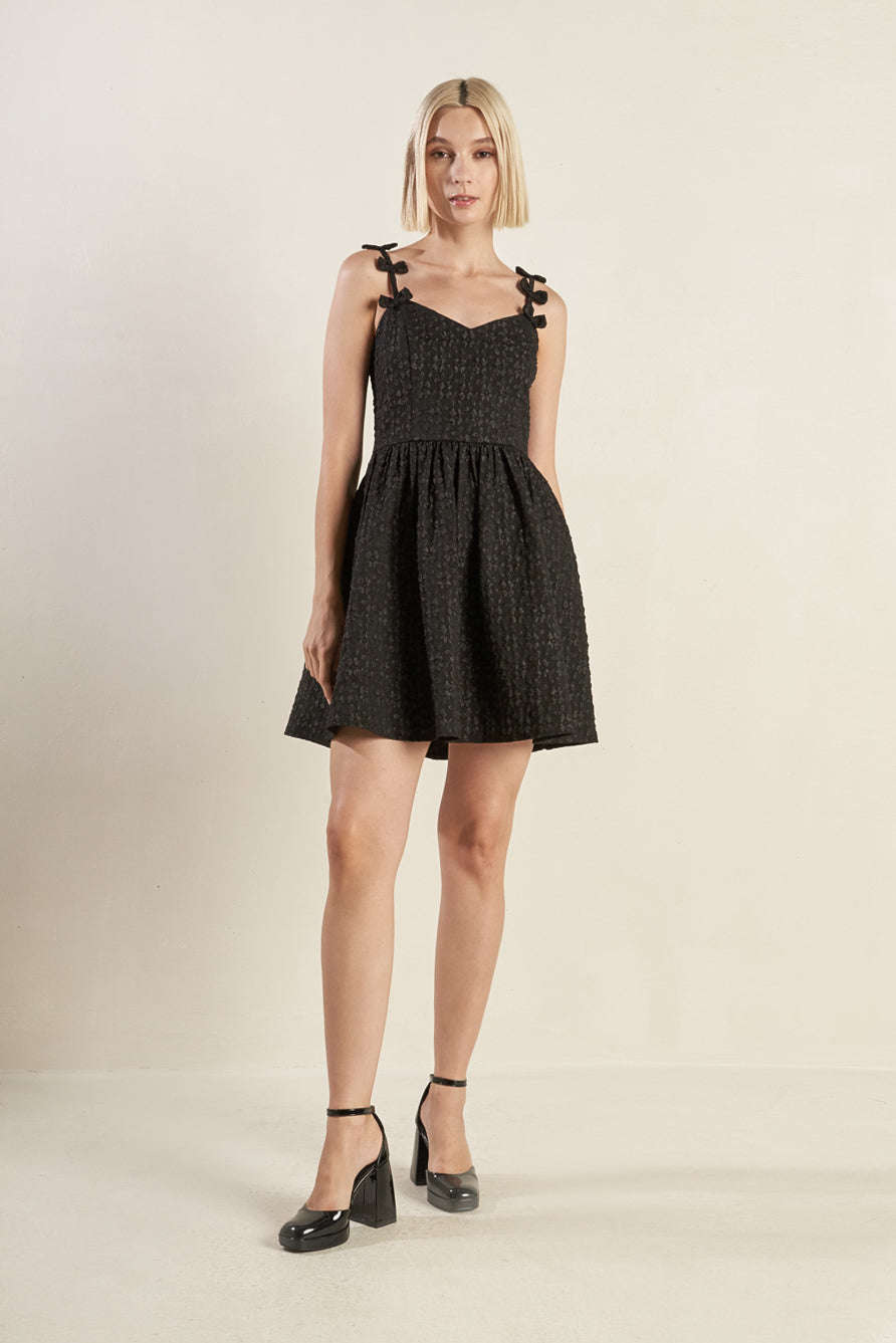 COVETED SWEETNESS WOVEN LACE MIDI DRESS - By Baano