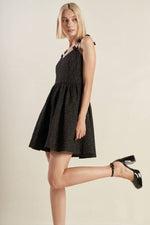 COVETED SWEETNESS WOVEN LACE MIDI DRESS - By Baano