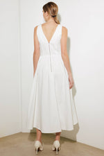 FANCIFUL ESCAPES WOVEN MIDI DRESS - By Baano