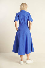 SOUL ON FIRE WOVEN MIDI DRESS - By Baano