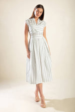 INCREDIBLY SENSATIONAL WOVEN MIDI DRESS - By Baano