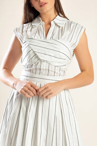 INCREDIBLY SENSATIONAL WOVEN MIDI DRESS - By Baano