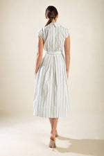 INCREDIBLY SENSATIONAL WOVEN MIDI DRESS - By Baano
