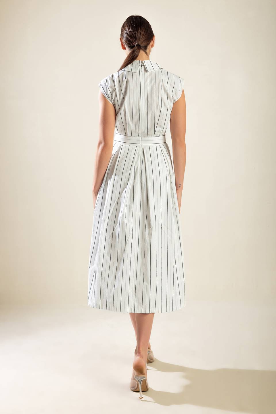 INCREDIBLY SENSATIONAL WOVEN MIDI DRESS - By Baano