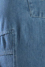 THE GENEVIEVE DENIM MIDI DRESS - By Baano