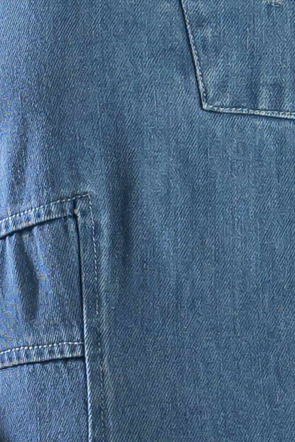 THE GENEVIEVE DENIM MIDI DRESS - By Baano