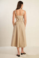 MARGOT DREAM WOVEN MIDI DRESS - By Baano