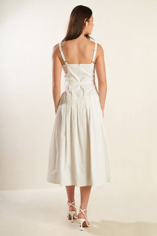 SHAY LANTANA WOVEN MIDI DRESS - By Baano