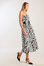 NOT SO ORDINARY WOVEN MIDI DRESS - By Baano