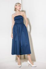 ENDLESSLY CHARMING WOVEN MIDI DRESS - By Baano