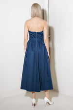 ENDLESSLY CHARMING WOVEN MIDI DRESS - By Baano