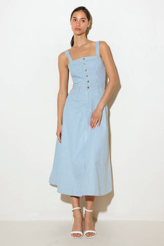 CAREFREE DAISY WOVEN MIDI DRESS - By Baano