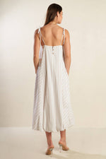 JUST WONDERING WOVEN MIDI DRESS - By Baano