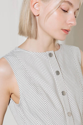DELICATELY DARING WOVEN MIDI DRESS - By Baano