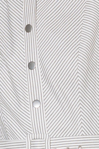 DELICATELY DARING WOVEN MIDI DRESS - By Baano