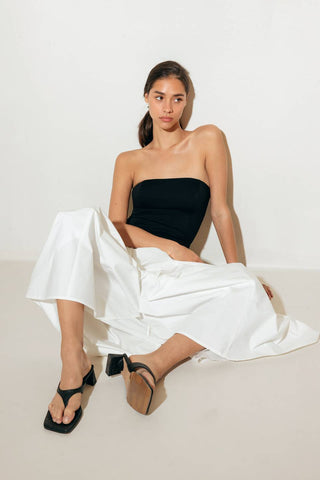 SHIFT STUDIO SOLID MIDI DRESS - By Baano