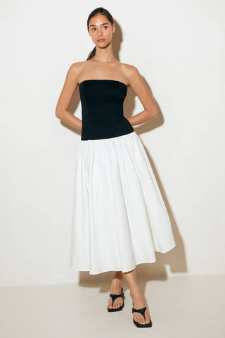 SHIFT STUDIO SOLID MIDI DRESS - By Baano