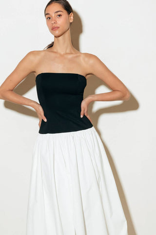 SHIFT STUDIO SOLID MIDI DRESS - By Baano