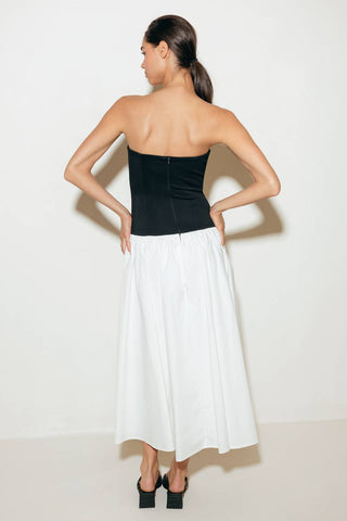 SHIFT STUDIO SOLID MIDI DRESS - By Baano