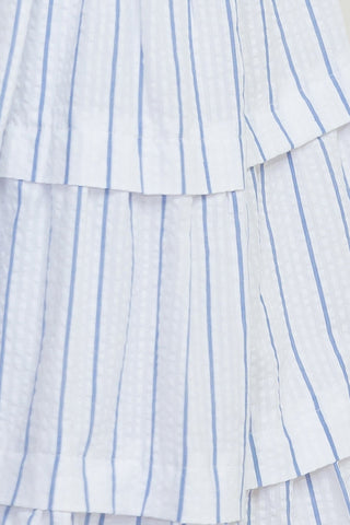BREEZE NOTE WOVEN MIDI DRESS - By Baano