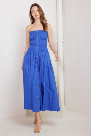 MOONLIGHT ON MY WOVEN MIDI DRESS - By Baano