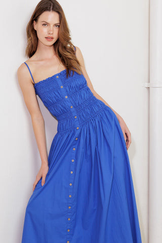 MOONLIGHT ON MY WOVEN MIDI DRESS - By Baano