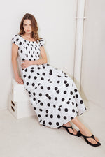 EFFORTLESS DAYS WOVEN MIDI DRESS - By Baano