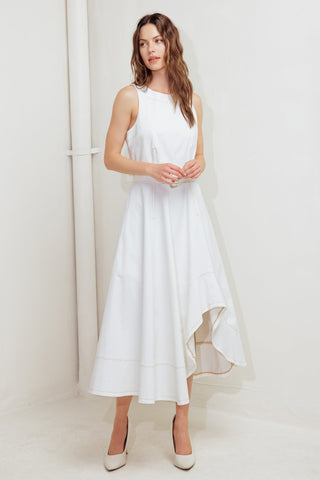 POET’S MUSE WOVEN MIDI DRESS - By Baano