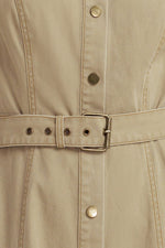 TERRACOTTA TRAIL WOVEN MIDI DRESS - By Baano