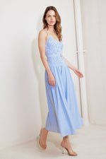 CITY BREEZE WOVEN MIDI DRESS - By Baano