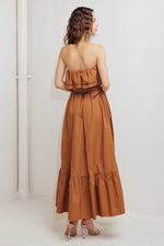 MILK & HONEY WOVEN MIDI DRESS - By Baano