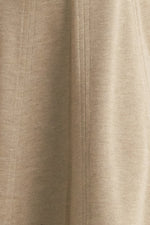 SOPHISTICATED SIMPLICITY WOVEN KNIT MIDI DRESS - By Baano