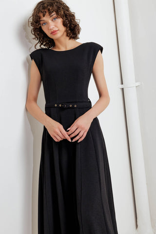 MODERN MONA WOVEN MIDI DRESS - By Baano