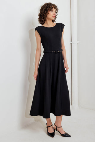 MODERN MONA WOVEN MIDI DRESS - By Baano