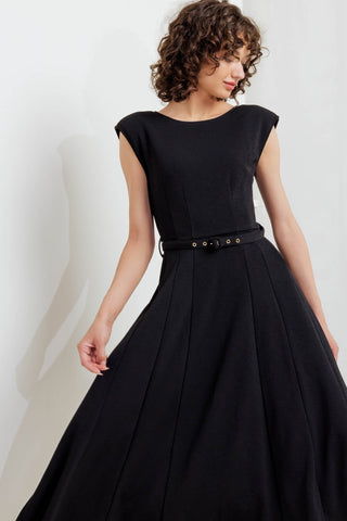 MODERN MONA WOVEN MIDI DRESS - By Baano