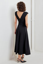 MODERN MONA WOVEN MIDI DRESS - By Baano