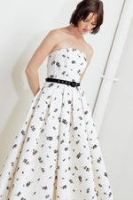 LOVELY CULTIVATED WOVEN MIDI DRESS - By Baano