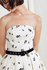 LOVELY CULTIVATED WOVEN MIDI DRESS - By Baano