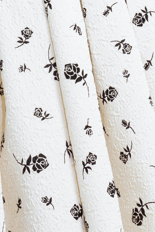 LOVELY CULTIVATED WOVEN MIDI DRESS - By Baano