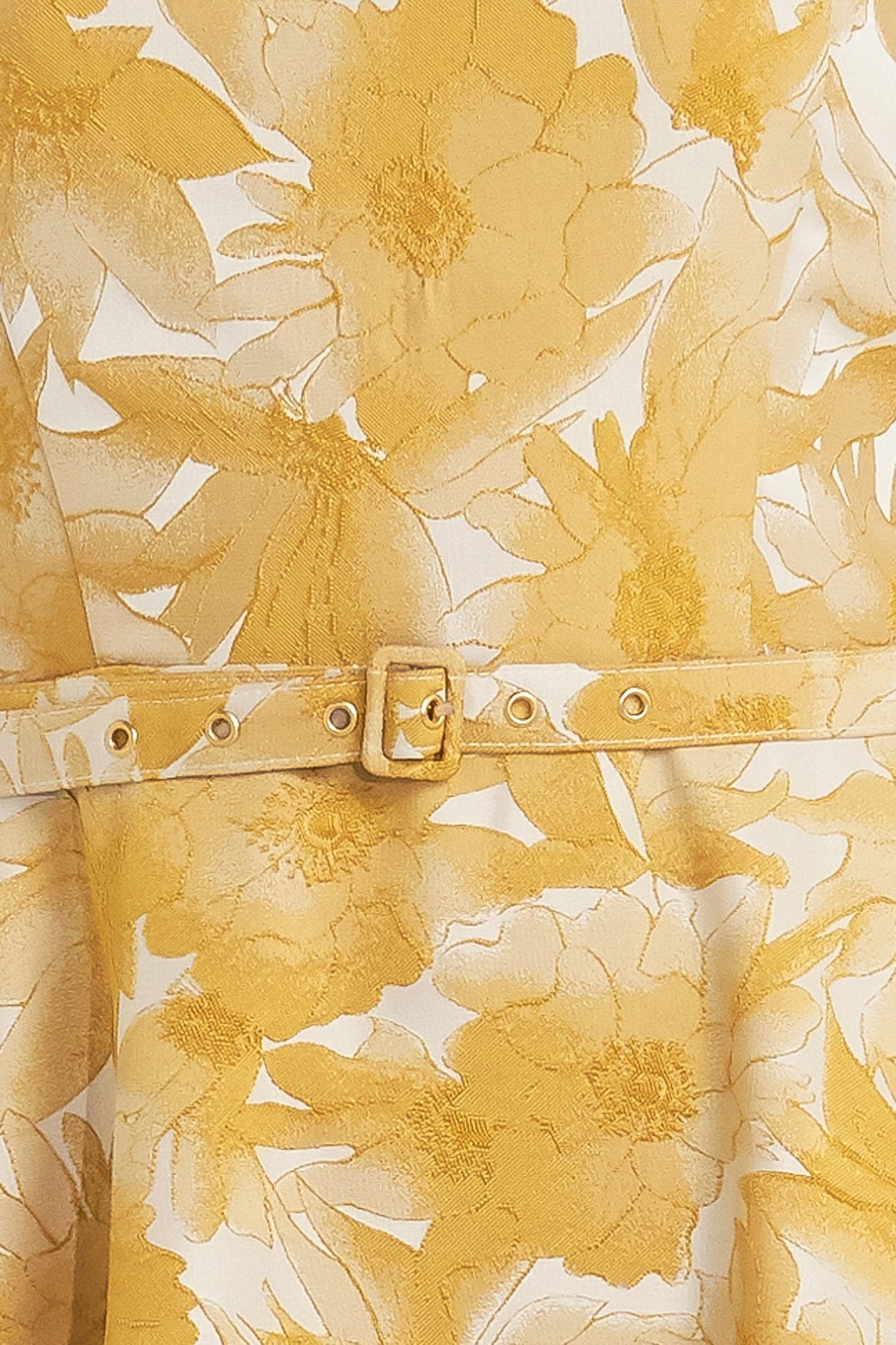 VERA BLOOM JACQUARD MIDI DRESS - By Baano