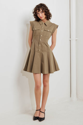 MISSION MUSE WOVEN MINI DRESS - By Baano