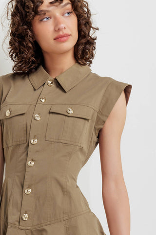 MISSION MUSE WOVEN MINI DRESS - By Baano