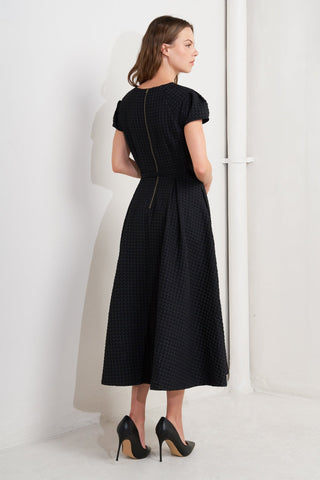 MOOD STUDY WOVEN MIDI DRESS - By Baano