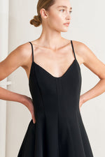 PURE INTENTION WOVEN MIDI DRESS