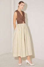 ANGEL VEIL WHITE MIDI DRESS