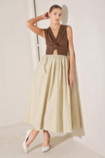 ANGEL VEIL WHITE MIDI DRESS