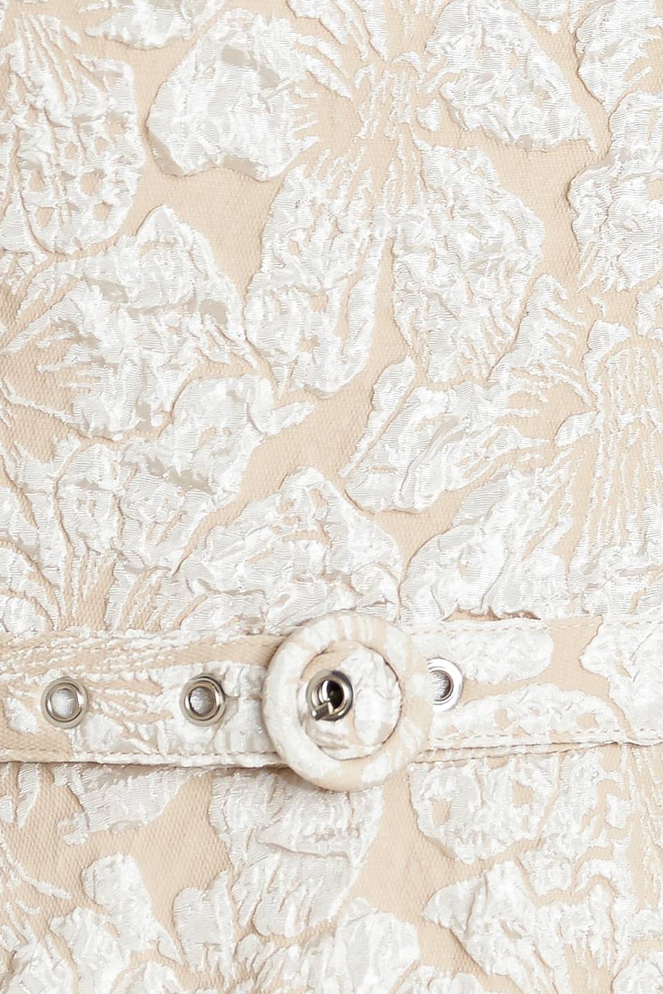 [PREORDER] STATEMENT IN IVORY WOVEN MIDI DRESS